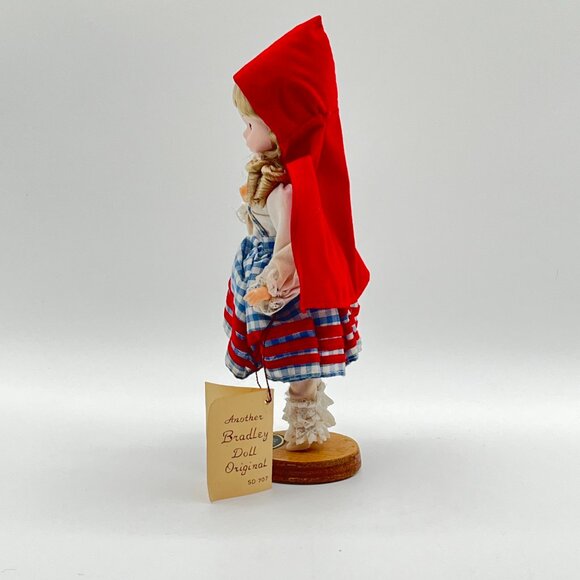 Vintage Bradley Dolls Original Little Red Riding Hood 1977 Big Eyes Storybook‎ - Picture 2 of 10